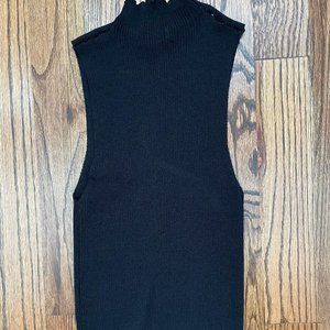 Glassons Black Turtleneck Cami Top